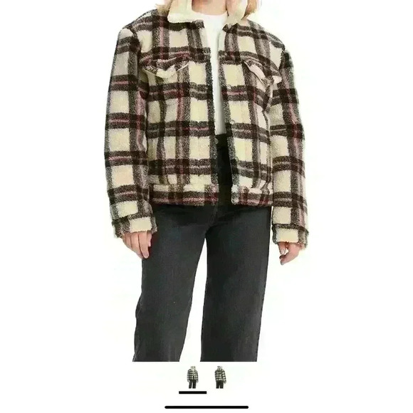 Levi's Women's Ex-Boyfriend All Sherpa. Size: Small. Insulated Quilted Lining. - Picture 1 of 5